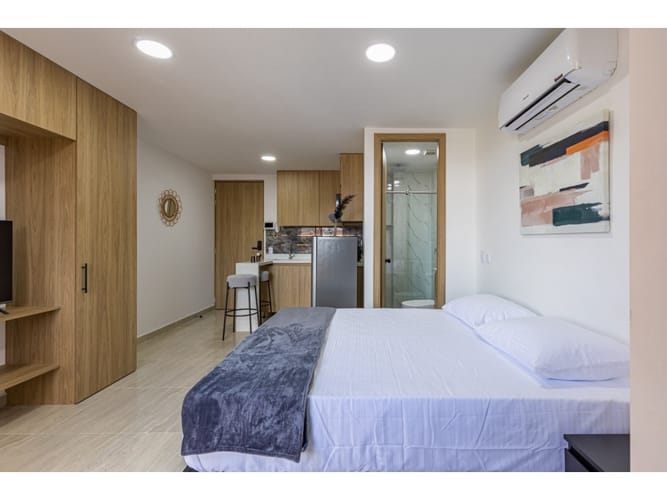 Apartaestudio en venta en Belén Rosales, Medellín, 28 m² · foto 10 de 12