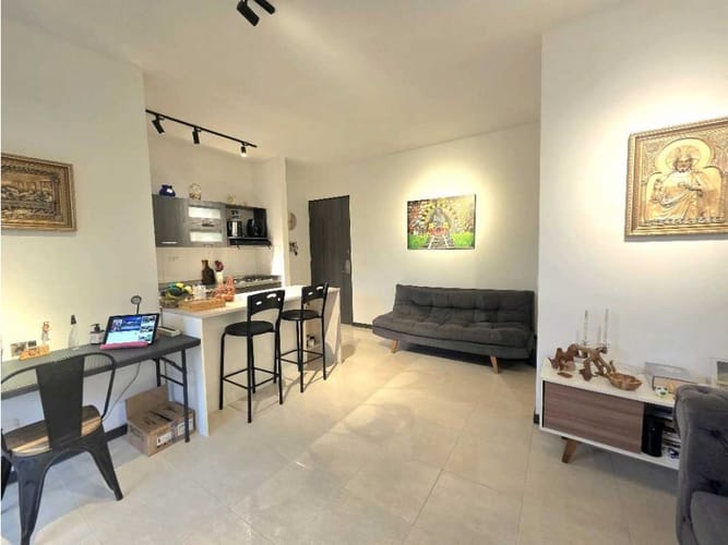 Apartamento de 1 alcoba en venta en Montessori, Envigado, 61 m² · foto 4 de 12