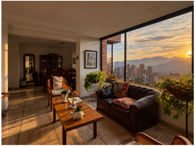 Apartamento de 3 alcobas en venta en Las Lomas, Medellín, 254 m² · foto 2 de 11