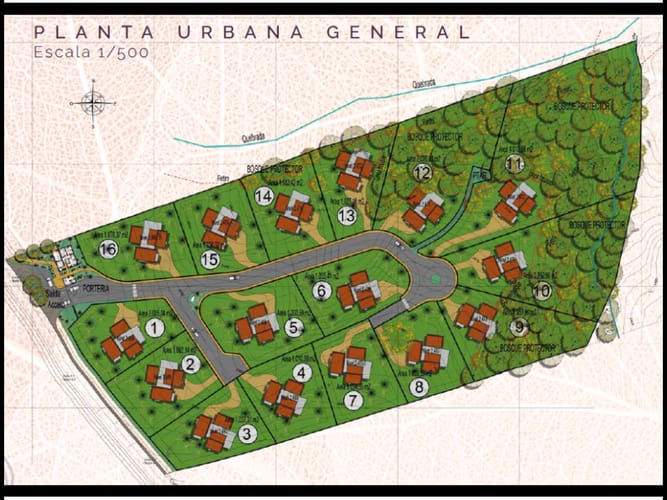 Lote en venta en Mesa, Envigado, 1010 m² · foto 7 de 7