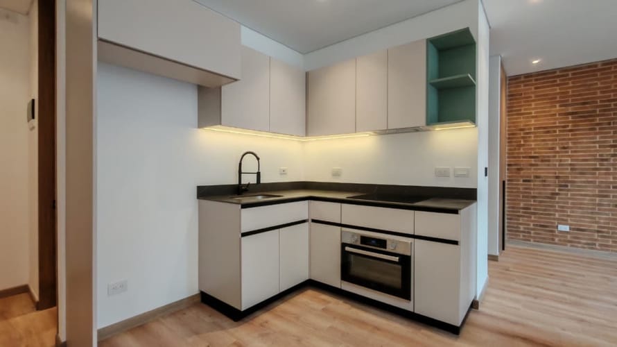 Apartaestudio en venta en Chico Norte, Bogotá, 43 m² · foto 6 de 19
