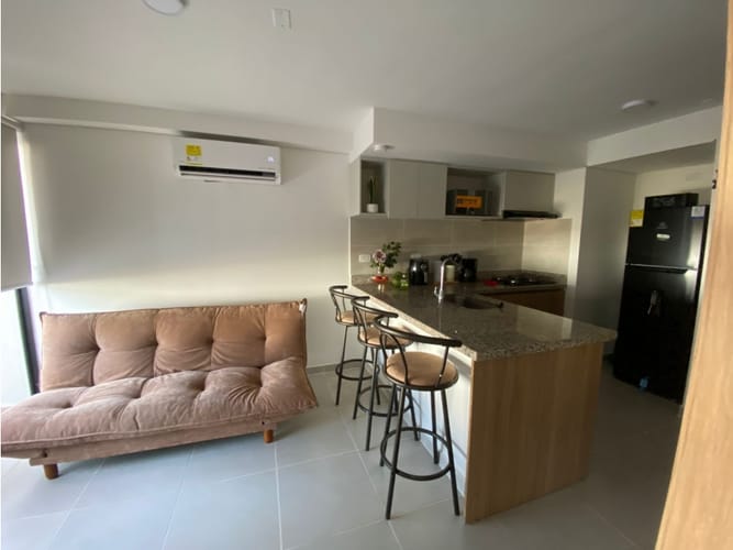 Apartamento de 1 alcoba en venta en Gaira Sur, Santa Marta, 37 m² · foto 4 de 17