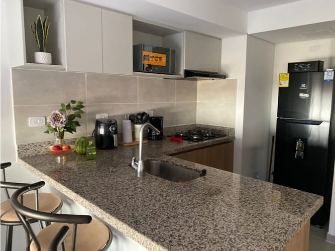 Apartamento de 1 alcoba en venta en Gaira Sur, Santa Marta, 37 m² · foto 14 de 17