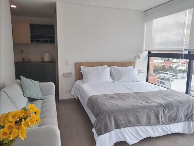 Apartaestudio en arriendo en Santa Barbara, Bogotá, 32 m² · foto 12 de 24