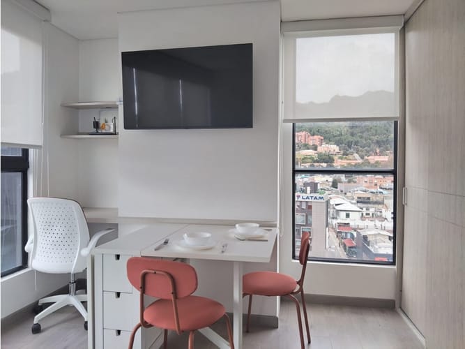 Apartaestudio en arriendo en Santa Barbara, Bogotá, 32 m² · foto 13 de 24