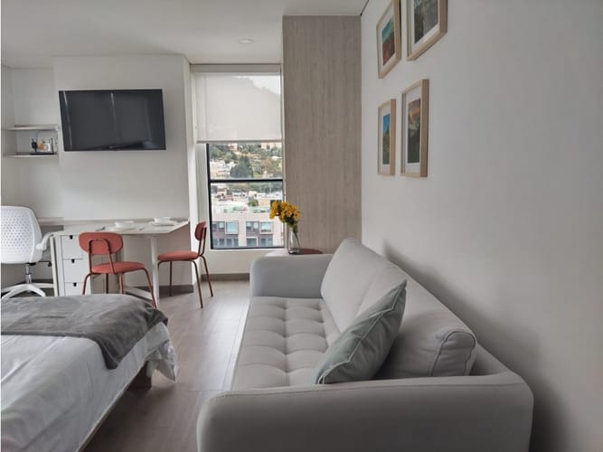 Apartaestudio en arriendo en Santa Barbara, Bogotá, 32 m² · foto 14 de 24
