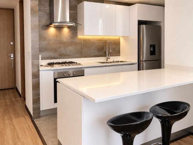 Apartamento de 1 alcoba en venta en Chicó Navarra, Bogotá, 54 m² · foto 8 de 15