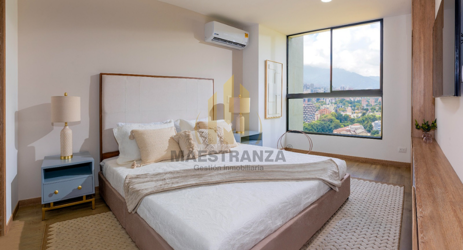 Apartamento de 1 alcoba en venta en Villa Carlota, Medellín, 56 m² · foto 5 de 15