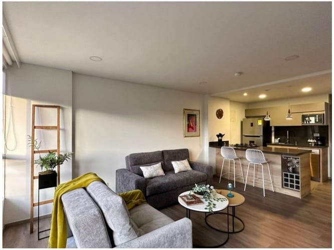 Apartamento de 1 alcoba en venta en Llano Grande, Medellín, 56 m² · foto 6 de 12