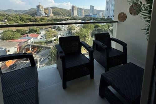 Apartamento de 1 alcoba en venta en Cantamar, Santa Marta, 36 m² · foto 7 de 15