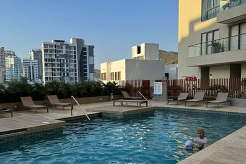 Apartamento de 1 alcoba en venta en Cantamar, Santa Marta, 36 m² · foto 10 de 15
