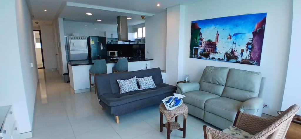 Apartaestudio en venta en Castillogrande, Cartagena, 74 m² · foto 7 de 17