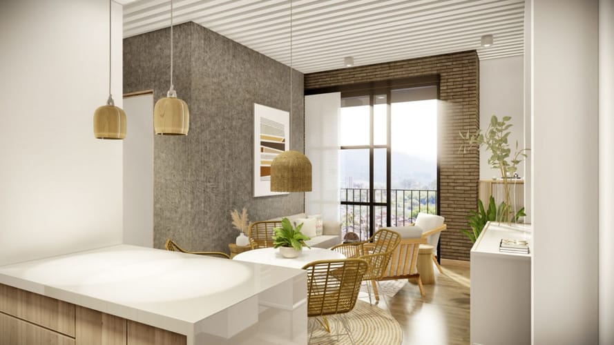 Apartamento de 2 alcobas en venta en Salvador Allende Bajo, Armenia, 55 m² · foto 9 de 18