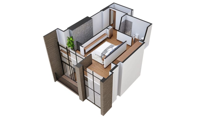 Apartamento de 2 alcobas en venta en Salvador Allende Bajo, Armenia, 55 m² · foto 15 de 18