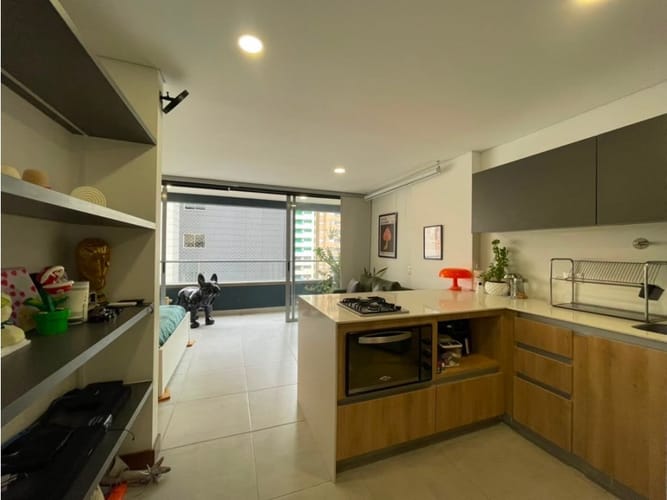 Apartaestudio en venta en Ciudad Del Río, Medellín, 44 m² · foto 7 de 12