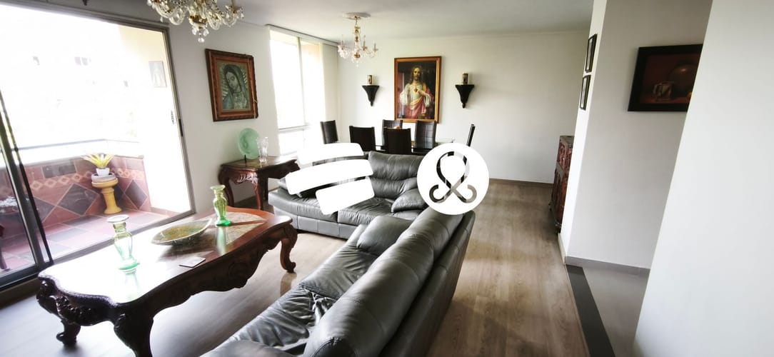 Apartamento de 3 alcobas en venta en El Diamante No. 2, Medellín · foto 4 de 24