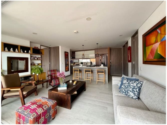 Apartamento de 2 alcobas en venta en Loma De Las Brujas, Medellín, 96 m² · foto 4 de 15