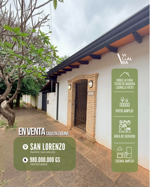 EN VENTA Casa en Barrio San Miguel, San Lorenzo (a cuadras de la Villa Olimpia) - foto 2