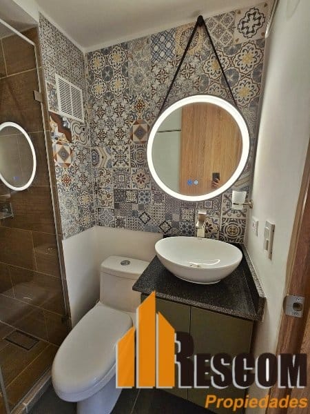 Apartamento de 2 alcobas en arriendo en Santa Teresa, Rionegro, 50 m² · foto 11 de 14