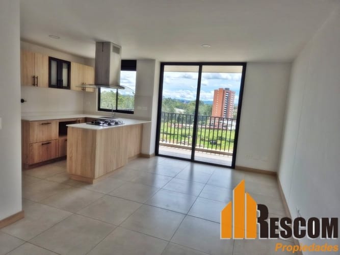 Apartamento de 2 alcobas en arriendo en Rionegro, 73 m² · foto 2 de 9