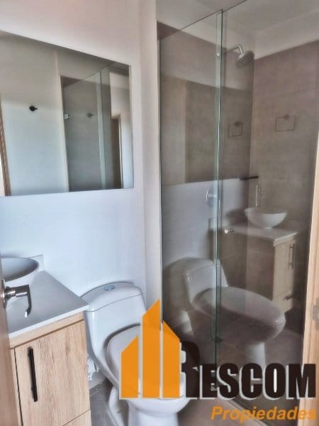 Apartamento de 2 alcobas en arriendo en Rionegro, 73 m² · foto 7 de 9