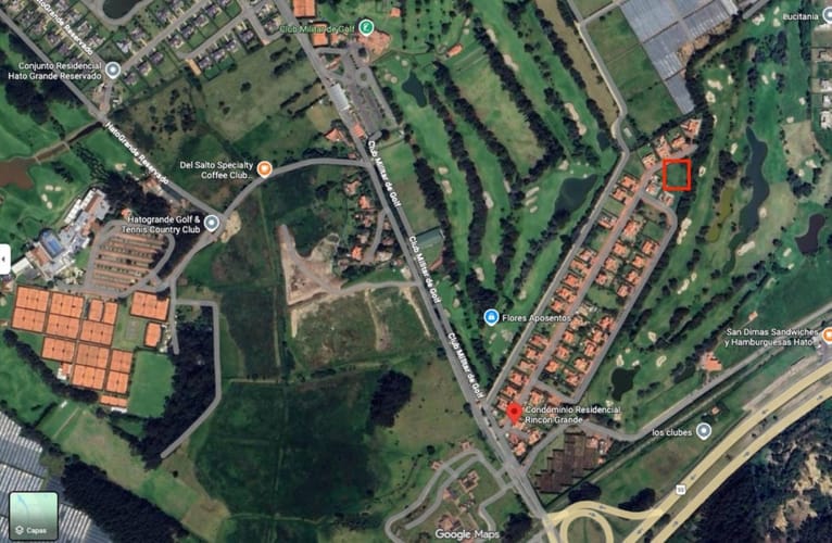 Lote en venta en Hatogrande, Sopó, 1250 m² · foto 4 de 6