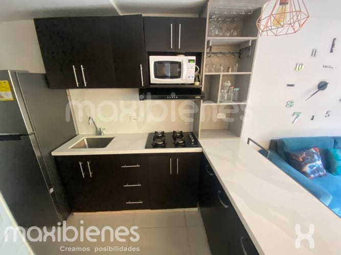 Apartamento de 2 alcobas en arriendo en Las Palmas, Medellín, 45 m² · foto 2 de 23