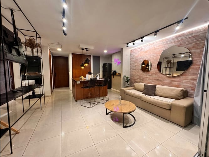 Apartaestudio en venta en Castropol, Medellín, 49 m² · foto 3 de 13