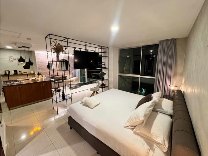 Apartaestudio en venta en Castropol, Medellín, 49 m² · foto 11 de 13