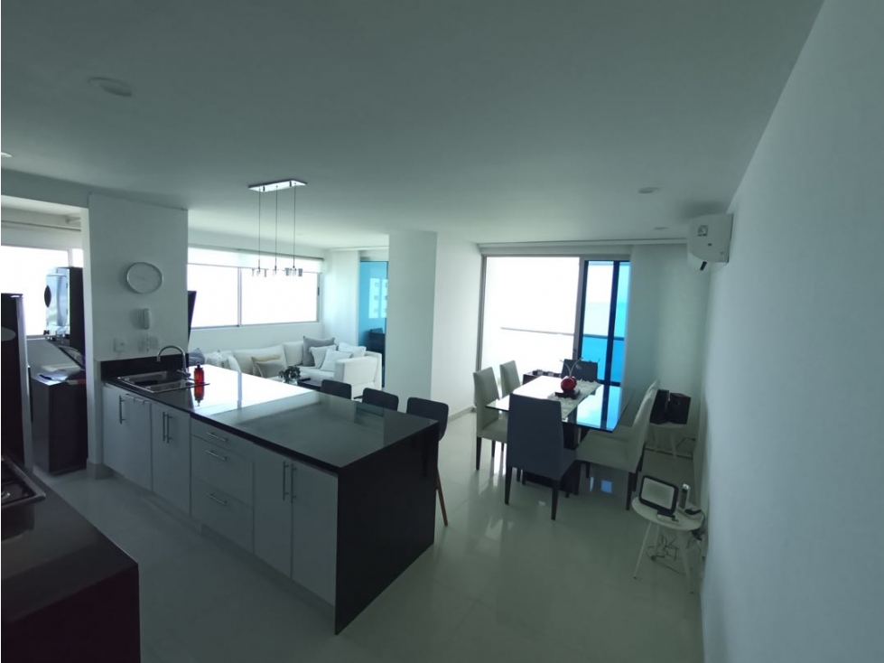 Apartamento en arriendo en Marbella, Cartagena
