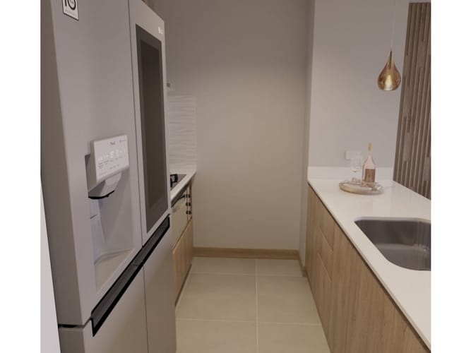 Apartamento de 1 alcoba en venta en El Poblado, Medellín, 56 m² · foto 4 de 24