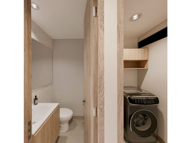 Apartamento de 1 alcoba en venta en El Poblado, Medellín, 56 m² · foto 9 de 24