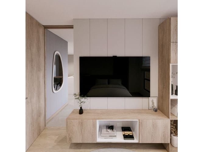 Apartamento de 1 alcoba en venta en El Poblado, Medellín, 56 m² · foto 10 de 24