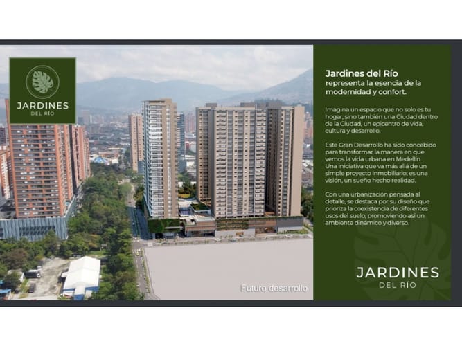 Apartamento de 1 alcoba en venta en El Poblado, Medellín, 56 m² · foto 23 de 24