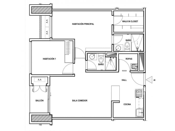Apartamento en venta en El Oasis, Barranquilla · foto 8 de 8