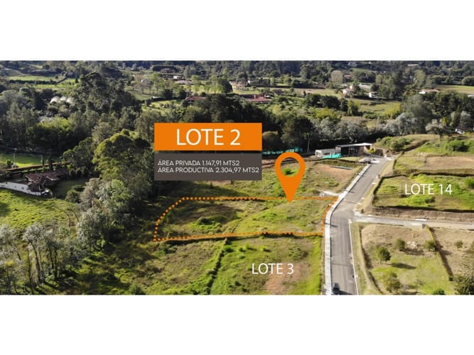 Lote en venta en El Porvenir, Rionegro, 1731 m² · foto 8 de 15