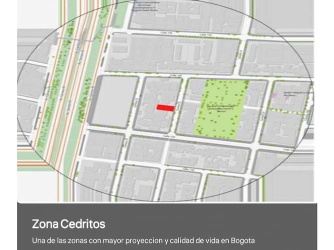 Apartaestudio en venta en Los Cedros, Bogotá, 23 m² · foto 8 de 8