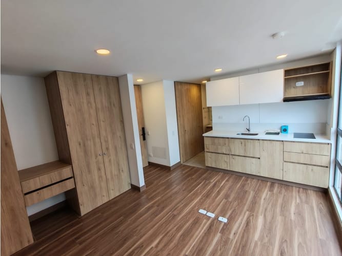 Apartaestudio en venta en Las Nieves, Bogotá, 22 m² · foto 2 de 19