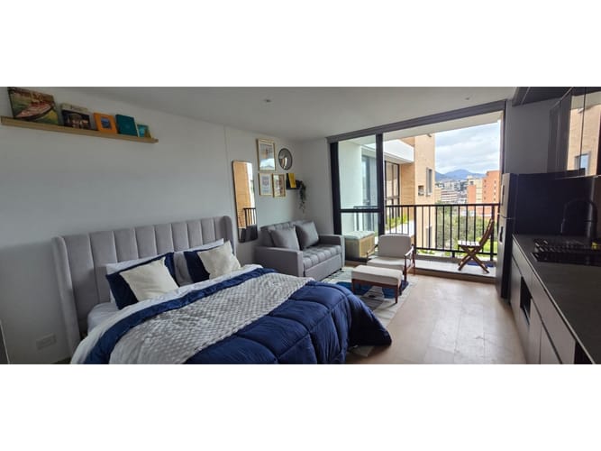 Apartaestudio en venta en Chico Norte, Bogotá, 33 m² · foto 4 de 24