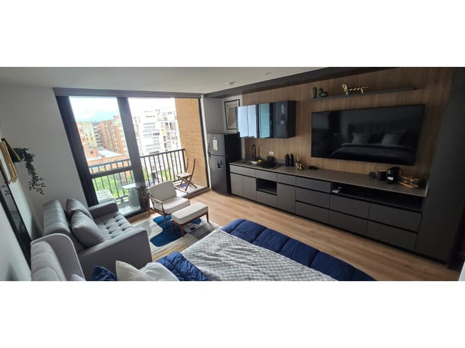 Apartaestudio en venta en Chico Norte, Bogotá, 33 m² · foto 5 de 24