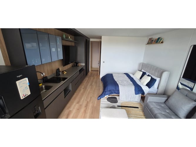 Apartaestudio en venta en Chico Norte, Bogotá, 33 m² · foto 7 de 24