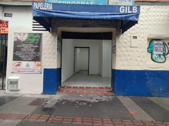Local en arriendo en Bombona No.1, Medellín, 55 m² · foto 8 de 9