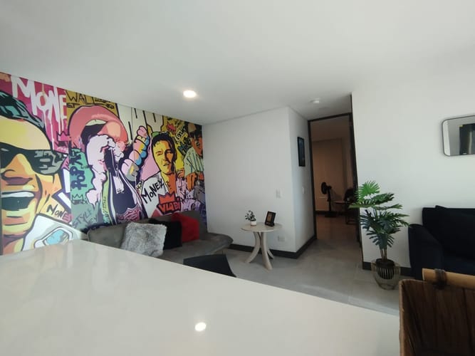 Apartamento de 3 alcobas en arriendo en El Poblado, Medellín, 78 m² · foto 9 de 19