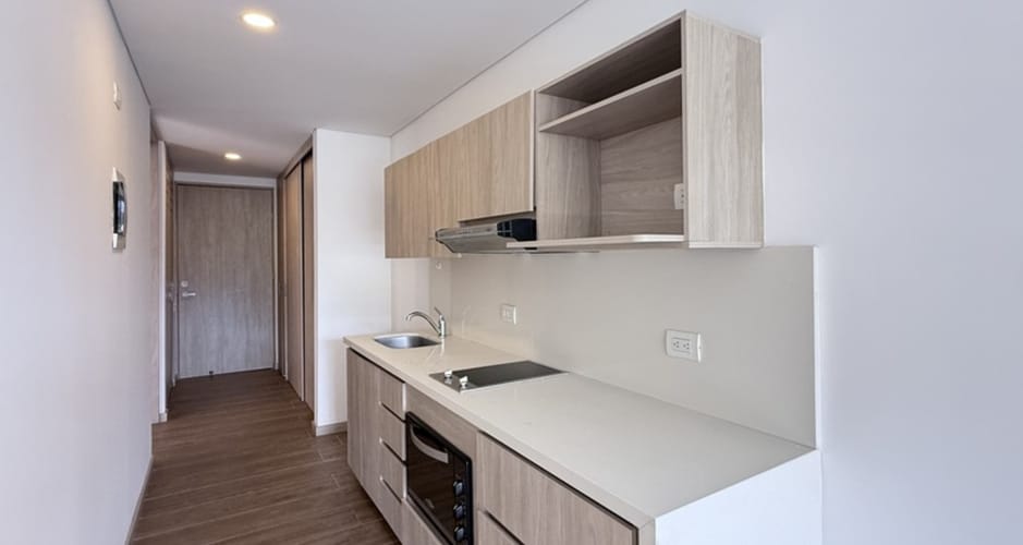 Apartamento de 1 alcoba en arriendo en Loma Del Escobero, Envigado, 54 m² · foto 7 de 8