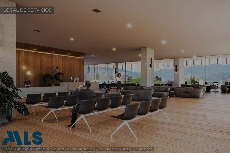 Oficina en arriendo en Vía Las Palmas, Envigado, 35 m² · foto 4 de 8