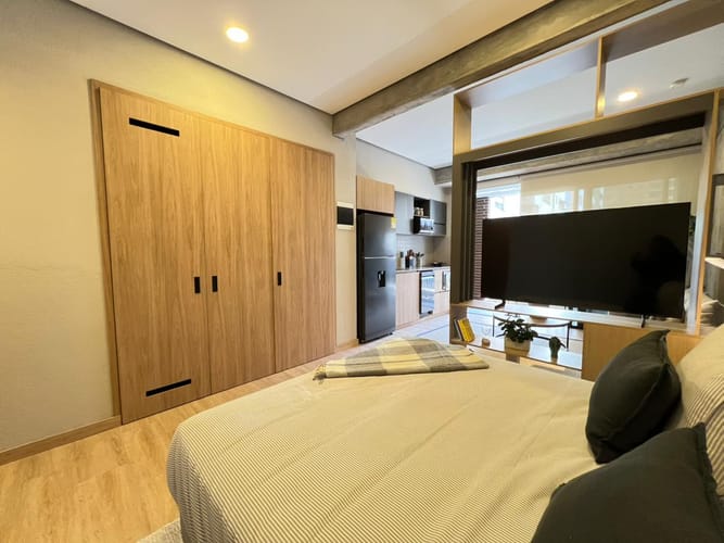 Apartaestudio en arriendo en El Poblado, Medellín, 40 m² · foto 3 de 20