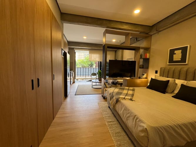 Apartaestudio en arriendo en El Poblado, Medellín, 40 m² · foto 4 de 20