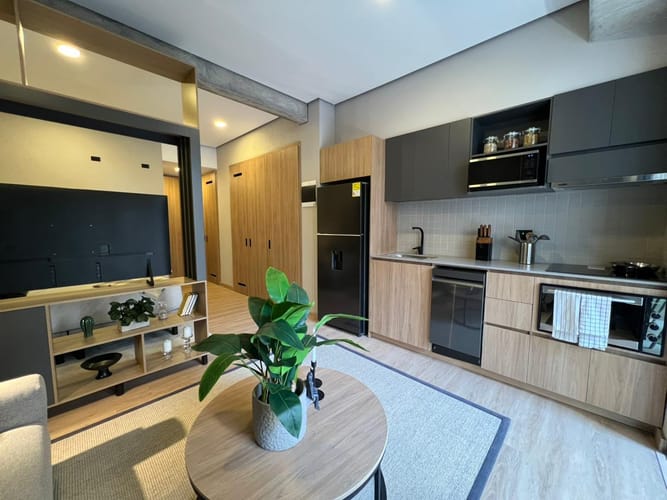 Apartaestudio en arriendo en El Poblado, Medellín, 40 m² · foto 6 de 20