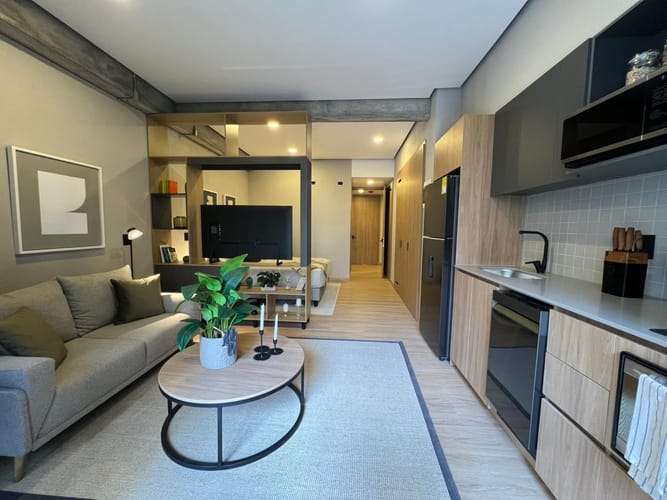 Apartaestudio en arriendo en El Poblado, Medellín, 40 m² · foto 7 de 20