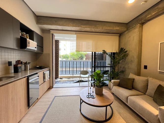 Apartaestudio en arriendo en El Poblado, Medellín, 40 m² · foto 13 de 20